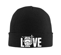 Bonnet de plongée de plongée personnalisé Love Hip Hop Bonnets en Tricot Hommes Femmes Unisex Adultes Hiver Chaud Skullies Bonnets Casquettes