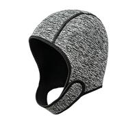 Bonnet de plongée d'hiver de 2,5 mm pour la natation, la plongée, le surf avec réglage de la sangle, coupe standard, protège-oreilles, chapeau de plongée d'hiver 2 couleurs