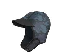 Bonnet de plongée en néoprène de 2 mm avec mentonnière - Extensible - Capuche de combinaison en néoprène - Pour le surf - Pour la plongée avec tuba, le kayak, la voile, le canoë, les sports nautiques