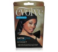 Bonnet de poche bord satin Evolve Noir Taille unique