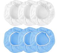 Bonnet de Polissage 6 Pièces Peaux à Polir Tampons de Polissage pour Capot de Voiture Bonnets de Polissage en Microfibre Polissage pour Voiture Machine à Polir pour Voiture 220-250mm