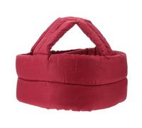 Bonnet de Protection Rouge pour Adultes, Rembourré et Réglable | Mousse Multicouche, Doublure Ventilée en Coton, Port Discret au Quotidien, pour Seniors et Adultes Fragiles