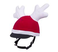Bonnet de renne - noël pour cheval QHP Rouge Standard