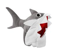 Bonnet de Requin en Peluche pour Animaux de Compagnie - Bonnet réglable en Forme de Requin pour Chiot, Costume de Cosplay | Costume de Costume pour Chiens et Accessoires Amusants pour séance