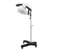 Bonnet de séchage pour salon de coiffeur avec pied réglable en hauteur | Hotte sèche professionnelle - Température 1500 W - Réglable en hauteur - Supports au sol pour salons de coiffure et salons de
