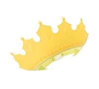 Bonnet de Shampoing pour Garçon Fille Réglable, Protège Yeux et Oreilles | Tpe et Pp, Forme Couronne, Nettoyage Facile, pour Bain et Rinçage des Cheveux des Petits