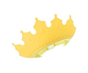 Bonnet de Shampoing pour Garçon Fille Réglable, Protège Yeux et Oreilles | Tpe et Pp, Forme Couronne, Nettoyage Facile, pour Bain et Rinçage des Cheveux des Petits