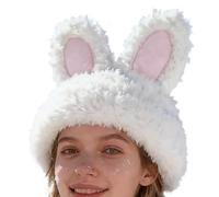 Bonnet de Ski,Couvre-Chef en Peluche Mignon,Bonnet d'hiver en Lapin Douillet | pour Ski Randonnée Camping Escalade Sports Plein Air Femmes Équitation Course Marche Pique-Nique