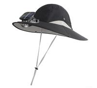 Bonnet de ventilateur solaire respirant pour homme et femme confortable pour s'amuser en plein air, Voir image, kaki