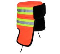 Bonnet d'hiver Anti-poussière de Travailleur, Protection Oreilles, Hiver | Tissu Épais, Bandes Réfléchissantes, du Bruit, pour Sanitation et Chantier de Jardinage Style Aléatoire