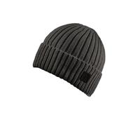 Bonnet d'hiver en tricot P.A.C. Adosa Beanie gris foncé