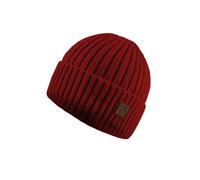 Bonnet d'hiver en tricot P.A.C. Adosa Beanie rouge