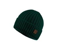 Bonnet d'hiver en tricot P.A.C. Adosa Beanie vert foncé