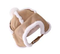 Bonnet D'hiver Garçon et Filles en Polaire, Cache-oreilles, Kaki, 47-50 Cm | Confortable et Chaud pour Automne-hiver, Style Mignon, pour Tout-petits 1 à 4 Ans, Taille 47-50cm