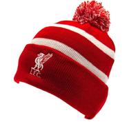 Bonnet d'hiver Liverpool FC - Rouge - Emblème brodé - Pompon