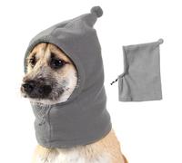 Bonnet d'hiver pour chien - Bonnet apaisant pour chien - Design doux et confortable - Bonnet d'hiver épais et chaud - Protection d'oreille pour la randonnée et le camping