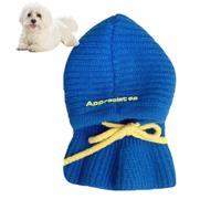 Bonnet d'hiver pour chien - Chapeau Snood tricoté pour chien, bonnet d'hiver tricoté pour chien | Sangle coupe-vent Innovation Chien Crochet Écharpe tubulaire chaude pour animaux de compagnie