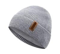 Bonnet d'hiver Unisexe en Polaire Chaude et élégante for Hommes et Femmes, idéal for Les activités de Plein air comme Le Ski et Le Ski. Bonnet tricoté épais.(Army Green)