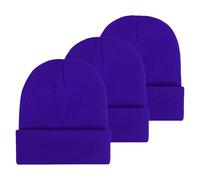 Bonnet d'hiver unisexe en tricot doux et chaud pour homme/femme - Bonnet bob pour montre de ski - Herbe (taille unique)