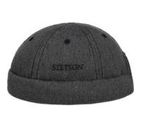 Stetson Bonnet Docker Cotton Melange Look Denim Protection UV 40+ Fabrique en UE Homme Toutes Saisons