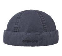 Bonnet Docker Delave Organic Cotton by Stetson bleu foncé L (58-59 cm)