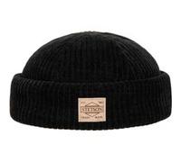 Bonnet Docker Jersey Cord by Stetson noir XL (60-61 cm)