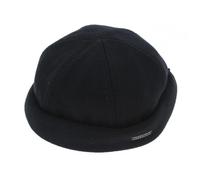 Bonnet Docker Liner Coton Noir - Stetson - Hiver - Mixte - 100% coton M