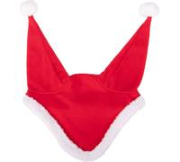 Bonnet d'oreilles QHP Santa, Taille:Poney, Couleur:rouge