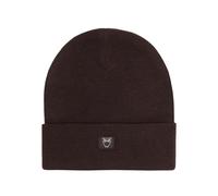 Bonnet double Ã©paisseur en mÃ©rinos KnowledgeCotton Apparel Marron TU