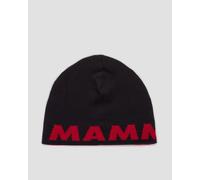 Bonnet Double Face Noir Mammut Logo Beanie 119104891-1
