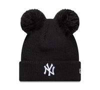 Bonnet double pom femme New York Yankees Noir TU