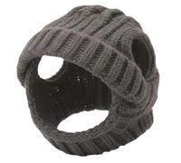 Bonnet doux pour animal de compagnie, chapeau tricoté pour chat, couvre-chef animal mignon avec ouvertures d'oreille, bonnet confortable pour chien, adorable bonnet avec style ludique, chapeau de