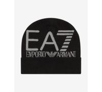 Bonnet EA7 Logo noir gris - S