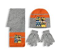 Bonnet écharpe et gants d'hiver Minions bonnet enfant garçon 5907