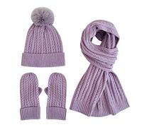 Bonnet Echarpe Homme Tactile, Écharpe Thermique Chapeau Laine Et Gants Écran Tactile 3pcs Ensemble Bonnet Chaud Tête De Mort Et Gant Ensemble Dédié Aux Homme Femme pour Randonnée Extérieur