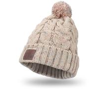 August Bonnet Bluetooth avec écouteurs stéréo sans Fil EPA30 - Bonnet tricoté d'hiver Rechargeable avec Microphone Mains Libres Cadeaux pour Homme Femme Unisexe Adulte Ado Imperméable Lavable