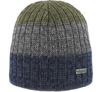 Eisglut Bonnet tricoté Griffina Merino – Vert olive – Fabriqué en Allemagne – Taille XL