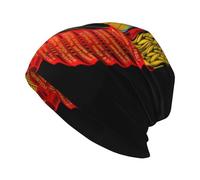 Bonnet Élastique Imprimé Union des Républiques Socialistes Soviétiques Emblème National Lait Soie Insigne Drapeau Unisexe sans Bords Chaud Respirant Léger Pliable Option Single Ou Polaire