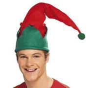 Bonnet elfe avec pompom - Déguisements et fêtes Multicolor G
