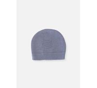 Bonnet en coton bébé bleu orage 1/3M(54/60)