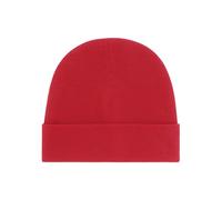 Bonnet en coton bébé pour nourrisson de 0 à 3 mois Bébé Fœtal Jouer en plein air Rencontres et machines à coucher Lavable Unisexe Chapeau d'hôpital nouveau-né, rouge, taille unique