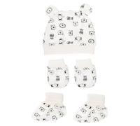 Bonnet en Coton pour Bébé -né, Anti-griffures, 1 Set