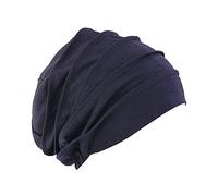 Bonnet en Coton pour Chimio,Femme Bonnet Turban Extensible Bonnet de Nuit Sommeil Coton Couvre-Chef Calotte Doux Chapeau Bandeau Foulard Musulmane Casquette pour Perte de Cheveux,chimiothérapie,Cancer