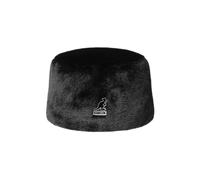 Bonnet en fausse fourrure Kangol Topper Noir M