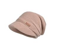 Bonnet en fourrure pour femme - Hiver - Poils en peluche - Protection thermique - Chapeau en cuir - Pour homme et femme, kaki, taille unique
