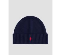 Bonnet En Laine Bleu Marine Pour Hommes Polo Ralph Lauren 710886137-400
