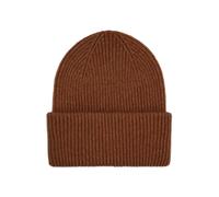 Bonnet en laine Colorful Standard Merino coffee brown Marron TU