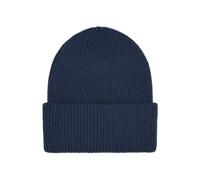 Bonnet en laine Colorful Standard Merino navy blue Bleu TU