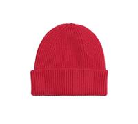 Bonnet en laine Colorful Standard Merino scarlet red Rouge TU