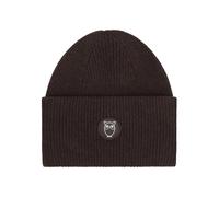 Bonnet en laine KnowledgeCotton Apparel Marron TU